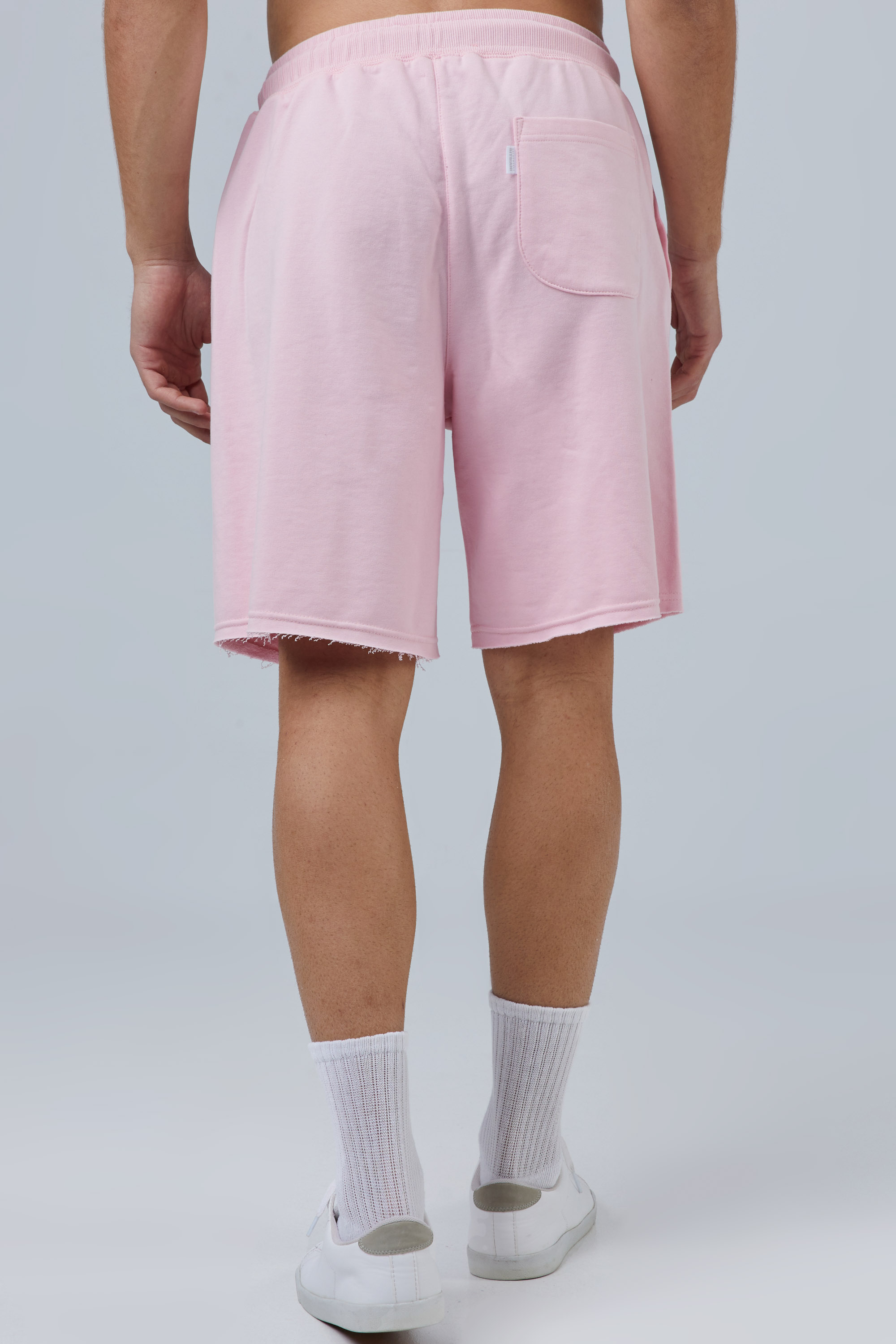 Pink Sweat Shorts In Regular Fit | Aristoteli Bitsiani